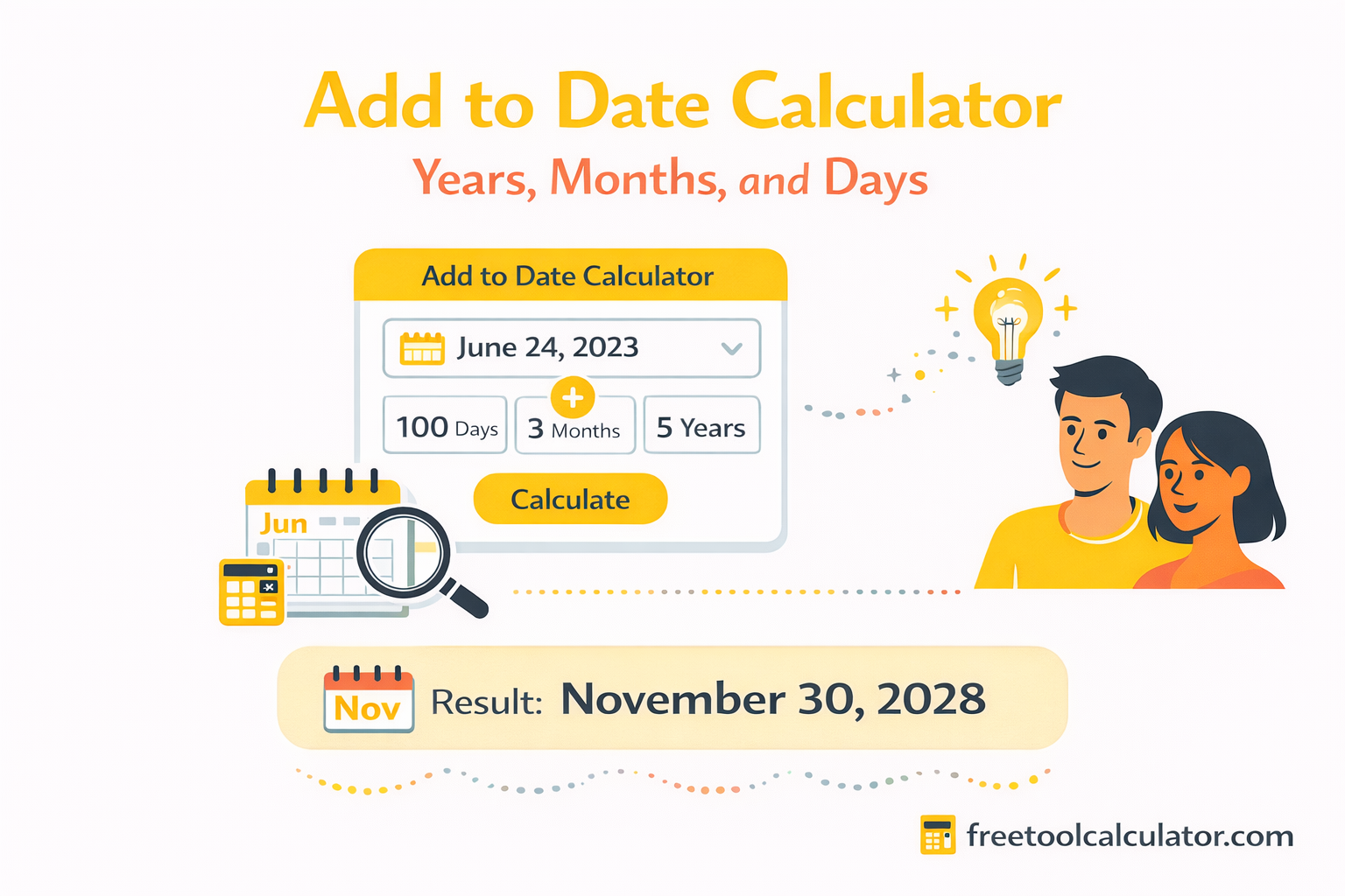 Add to Date Calculator