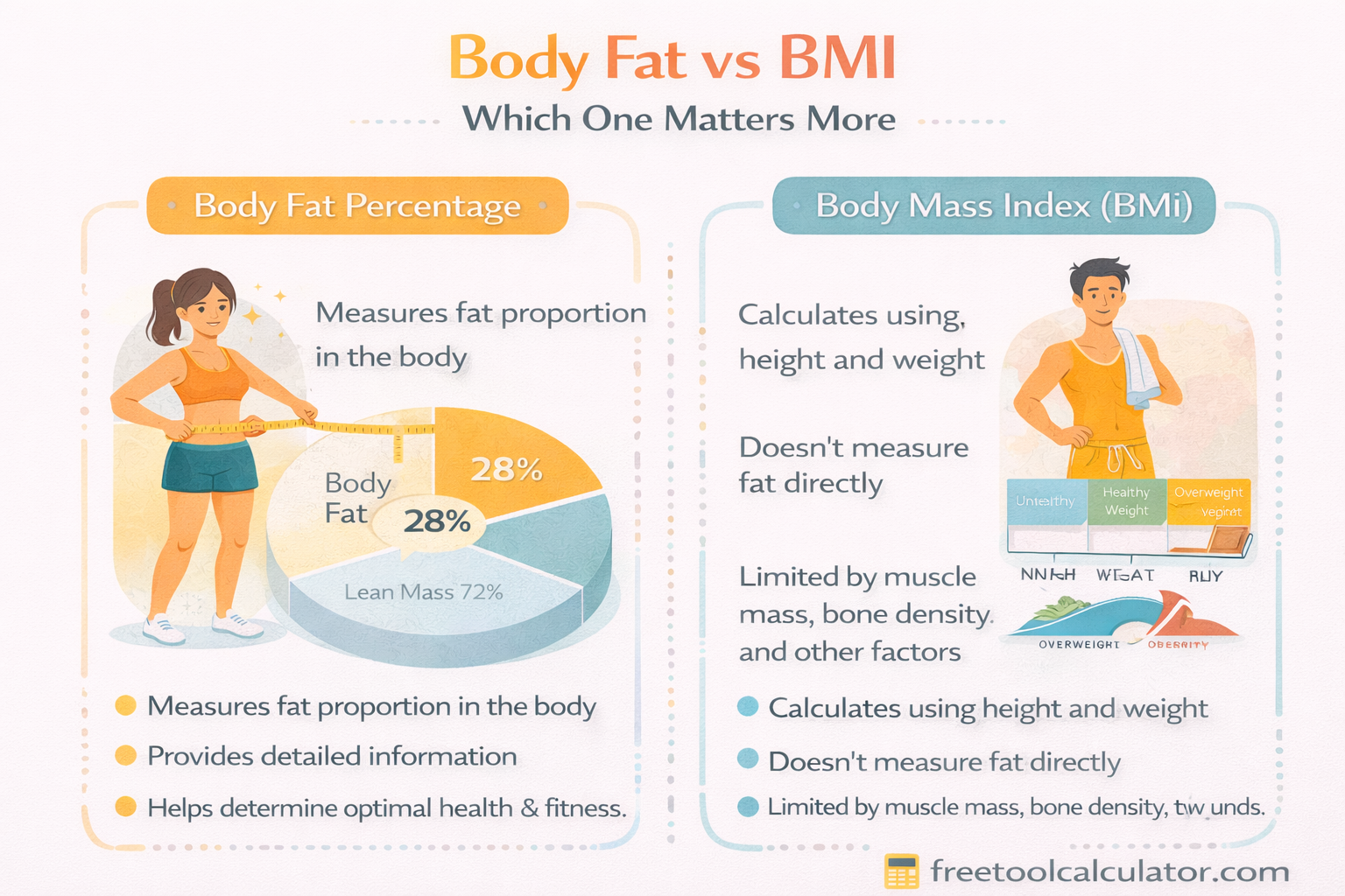 Body Fat vs BMI Which One Matters More