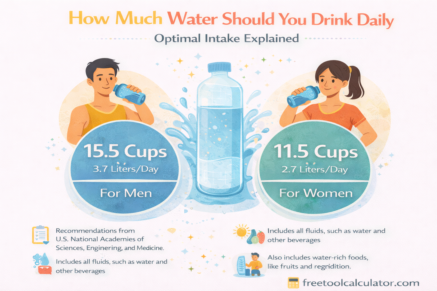 How Much Water Should You Drink Daily Optimal Intake Explained