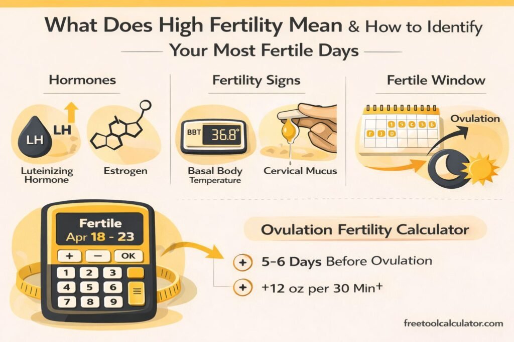 What Does High Fertility Mean and How to Identify Your Most Fertile Days