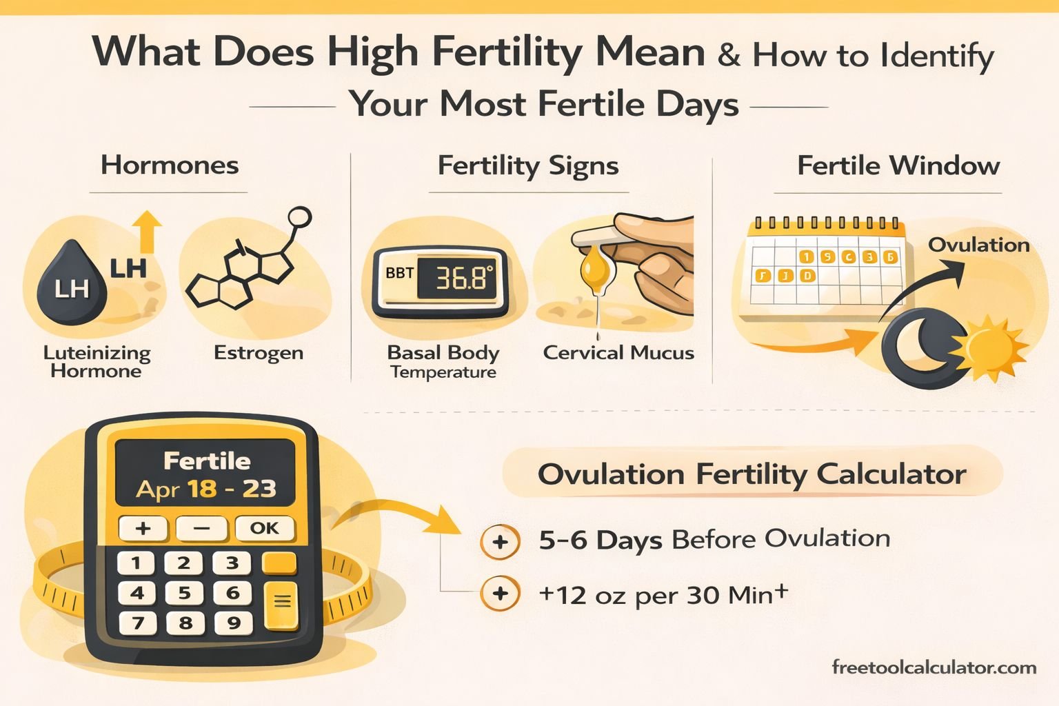 What Does High Fertility Mean and How to Identify Your Most Fertile Days