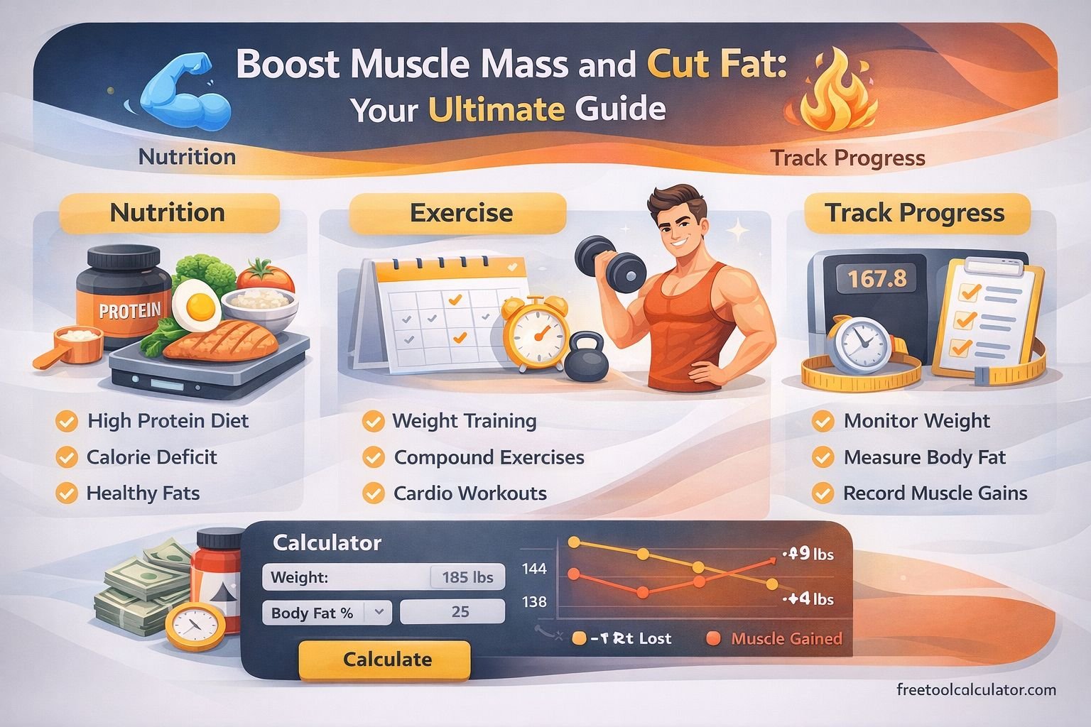 Boost Muscle Mass and Cut Fat Your Ultimate Guide