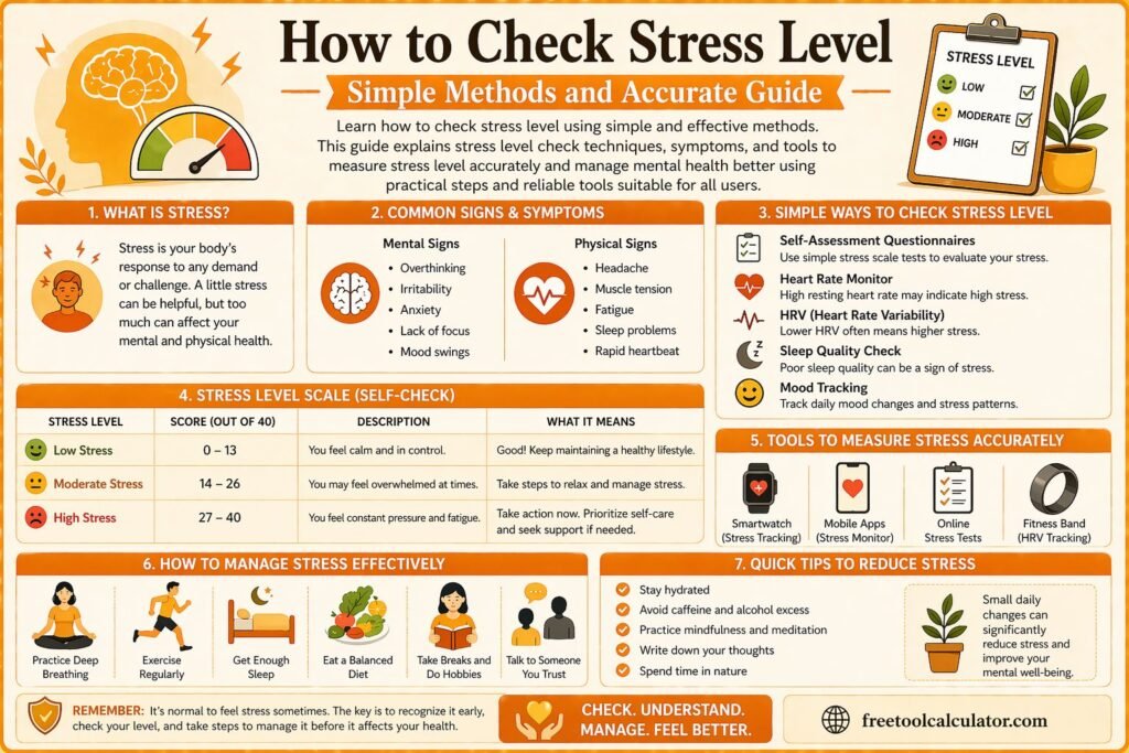 How to Check Stress Level Simple Methods and Accurate Guide