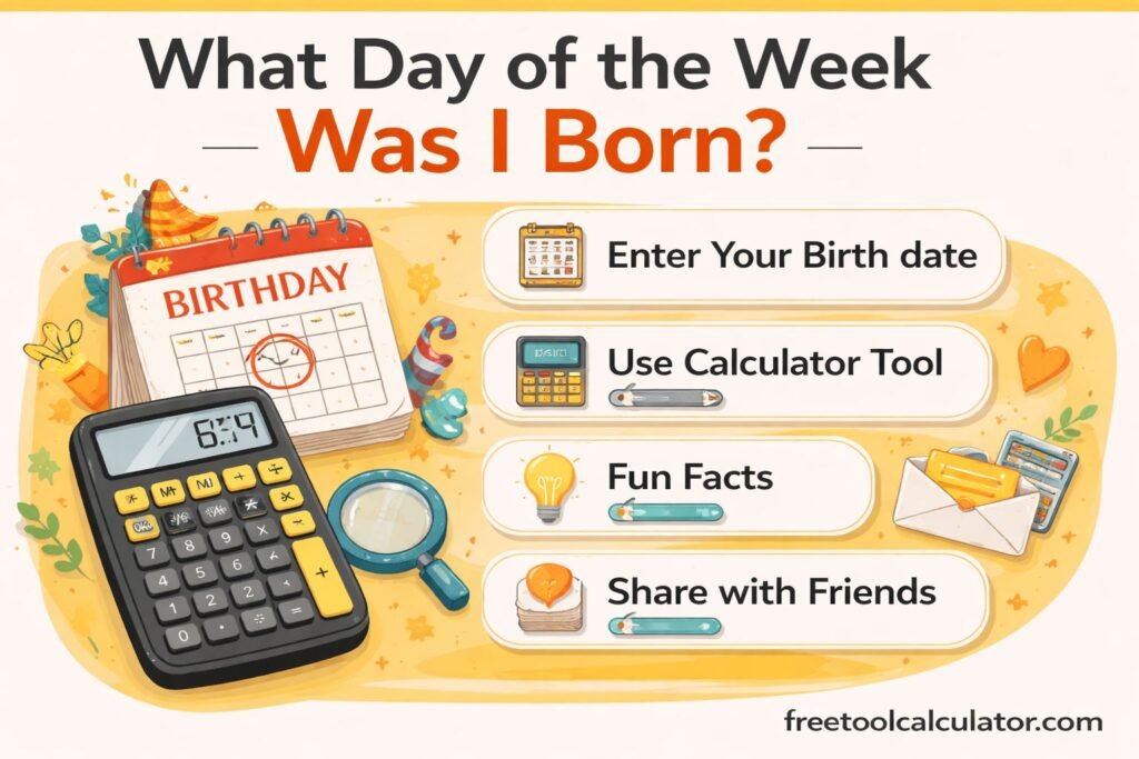 What Day of the Week Was I Born? Find Your Birthday Weekday with This Simple Tool