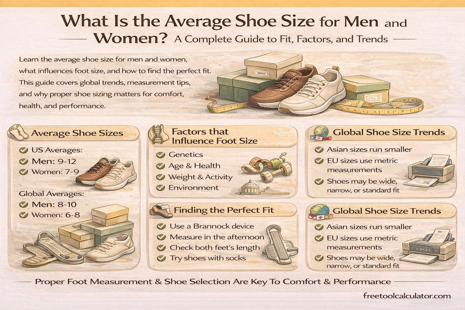 Man and woman measuring foot size with ruler to determine average shoe size and proper shoe fitting at home