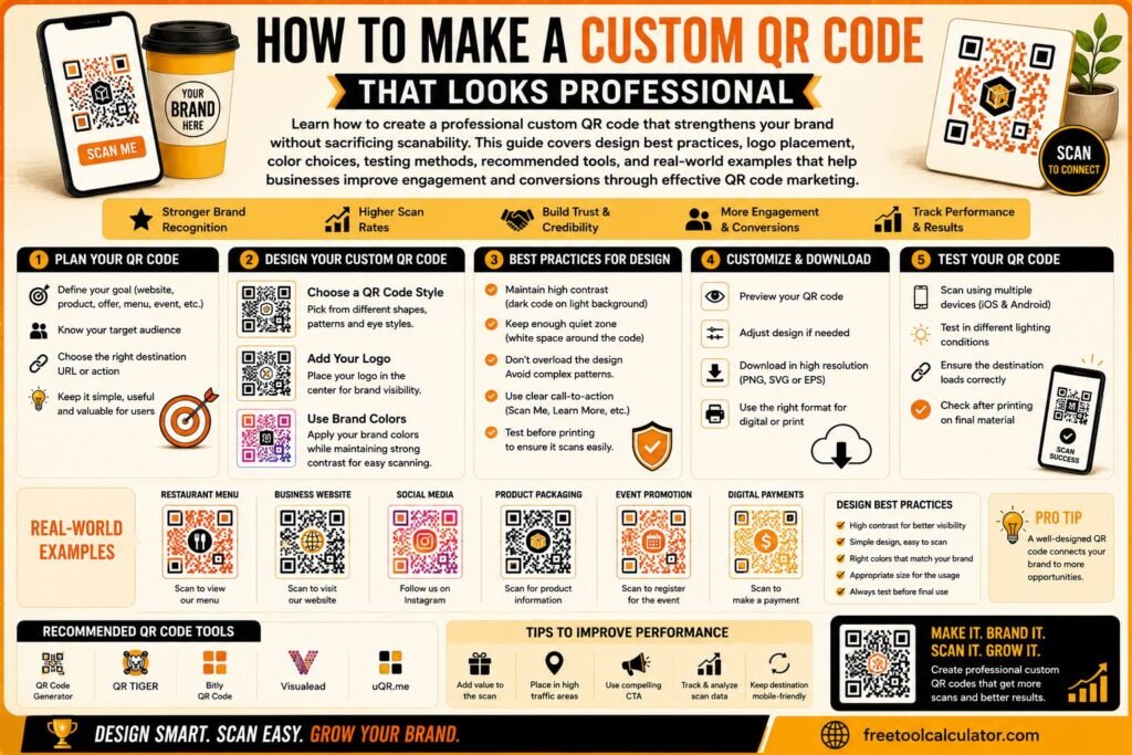 How to Make a Custom QR Code That Looks Professional